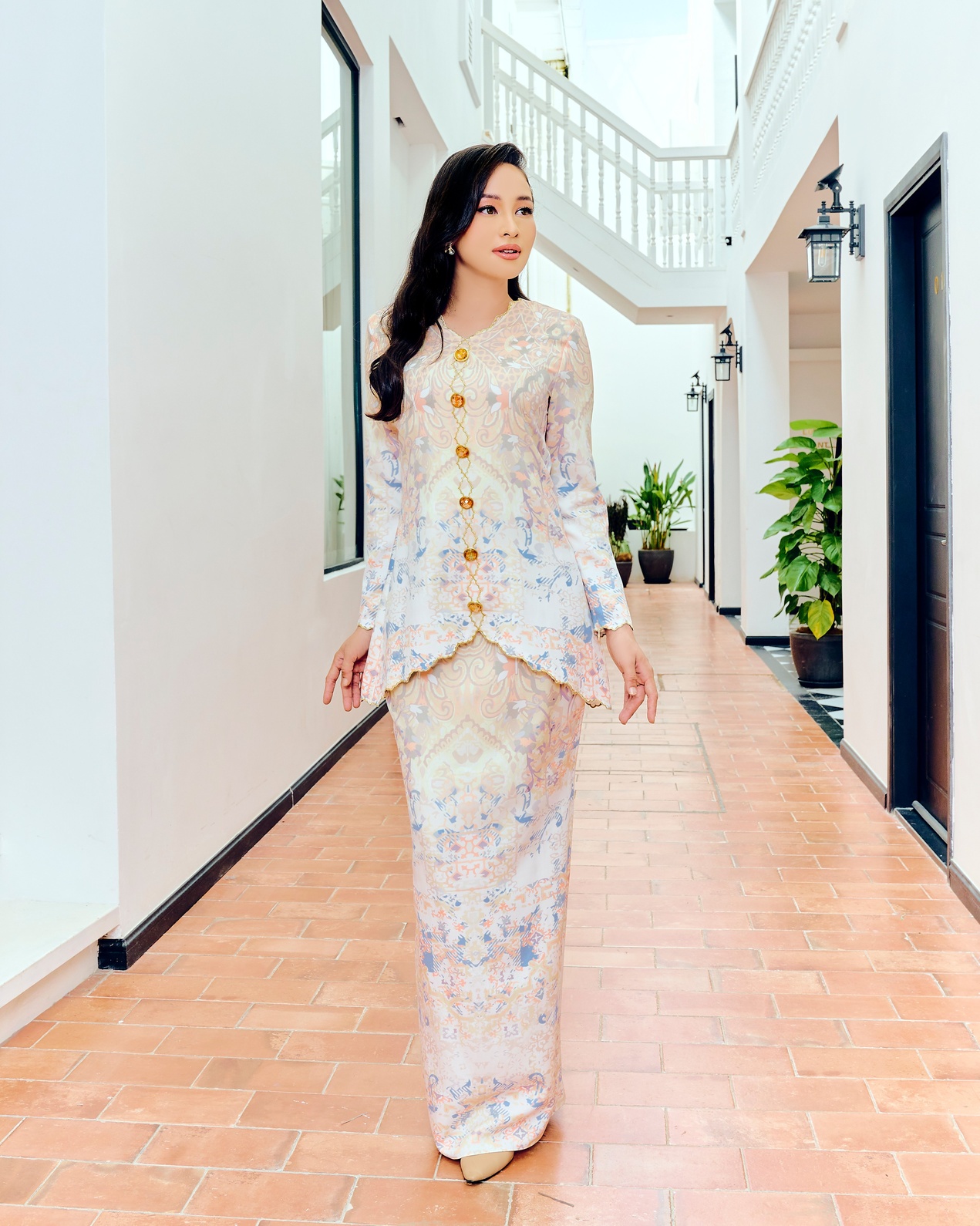 LESTIA KURUNG - NUDE BROWN